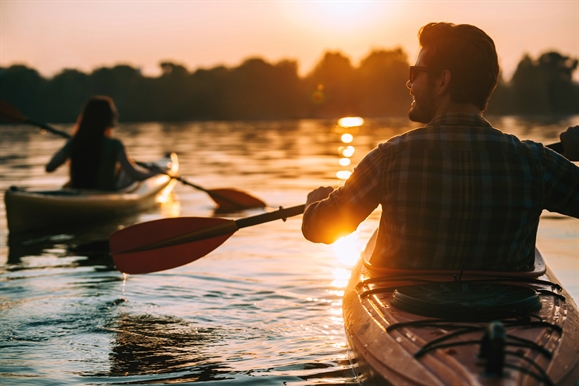 Kayaking in the Sunshine Coast